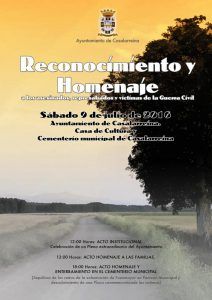 Lee más sobre el artículo Reconocimiento y Homenaje a los asesinados Guerra Civil en Casalarreina