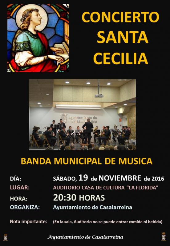 Lee más sobre el artículo Concierto Santa Cecilia 2016 Jornadas Culturales