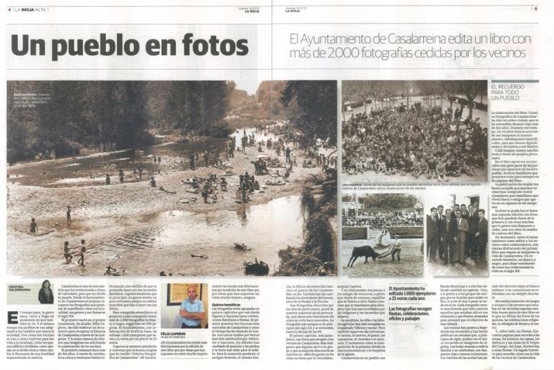 Lee más sobre el artículo Reportaje del Libro de Fotos en La Rioja