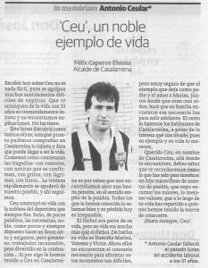 Lee más sobre el artículo «Ceu», un noble ejemplo de vida