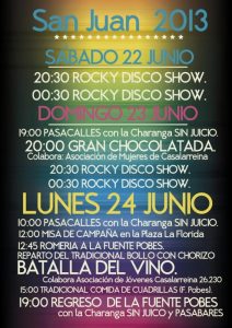 Lee más sobre el artículo Fiestas de San Juan 2013 en Casalarreina