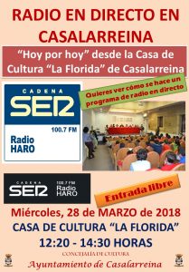 Lee más sobre el artículo Radio en directo desde Casalarreina