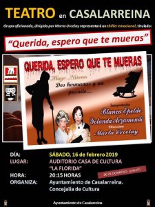 Lee más sobre el artículo Teatro en Casalarreina: sábado 16 de febrero de 2019
