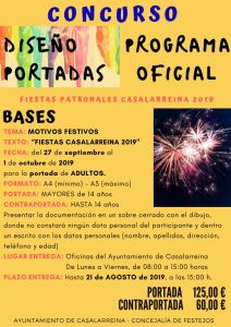 Lee más sobre el artículo Concurso de Portada del Programa de Fiestas 2019