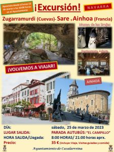 Lee más sobre el artículo ¡Volvemos a viajar! Excursión sábado 25 de marzo