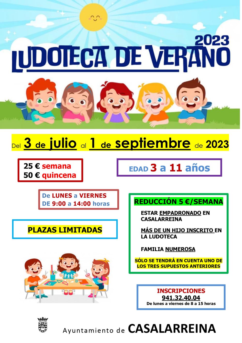 Lee más sobre el artículo Ludoteca de verano 2023
