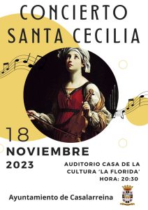 Lee más sobre el artículo Concierto de Santa Cecilia el día 18 a las 20:30