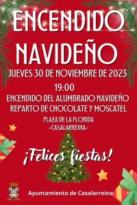 Lee más sobre el artículo Encendido alumbrado navideño el día 30 a las 19:00 en la Plaza de La Florida