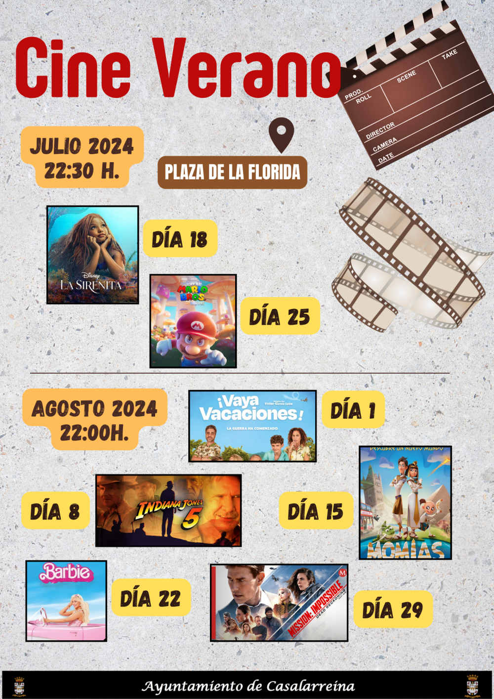 Lee más sobre el artículo CINE VERANO CASALARREINA