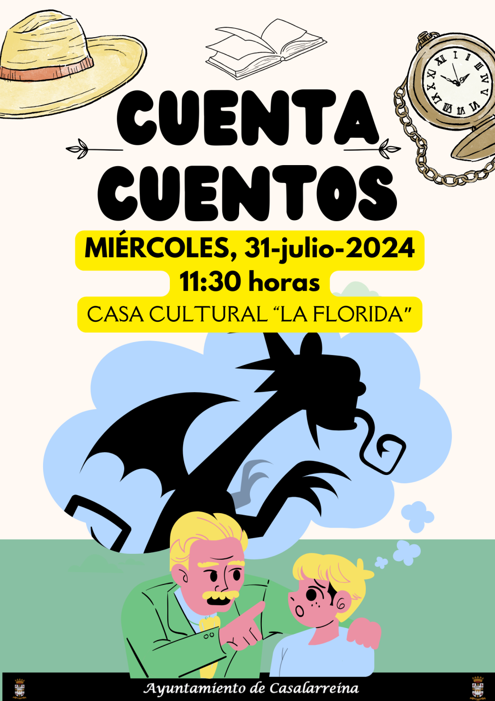 Lee más sobre el artículo CUENTA CUENTOS julio 2024