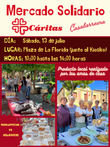 Lee más sobre el artículo MERCADO SOLIDARIO «CÁRITAS»