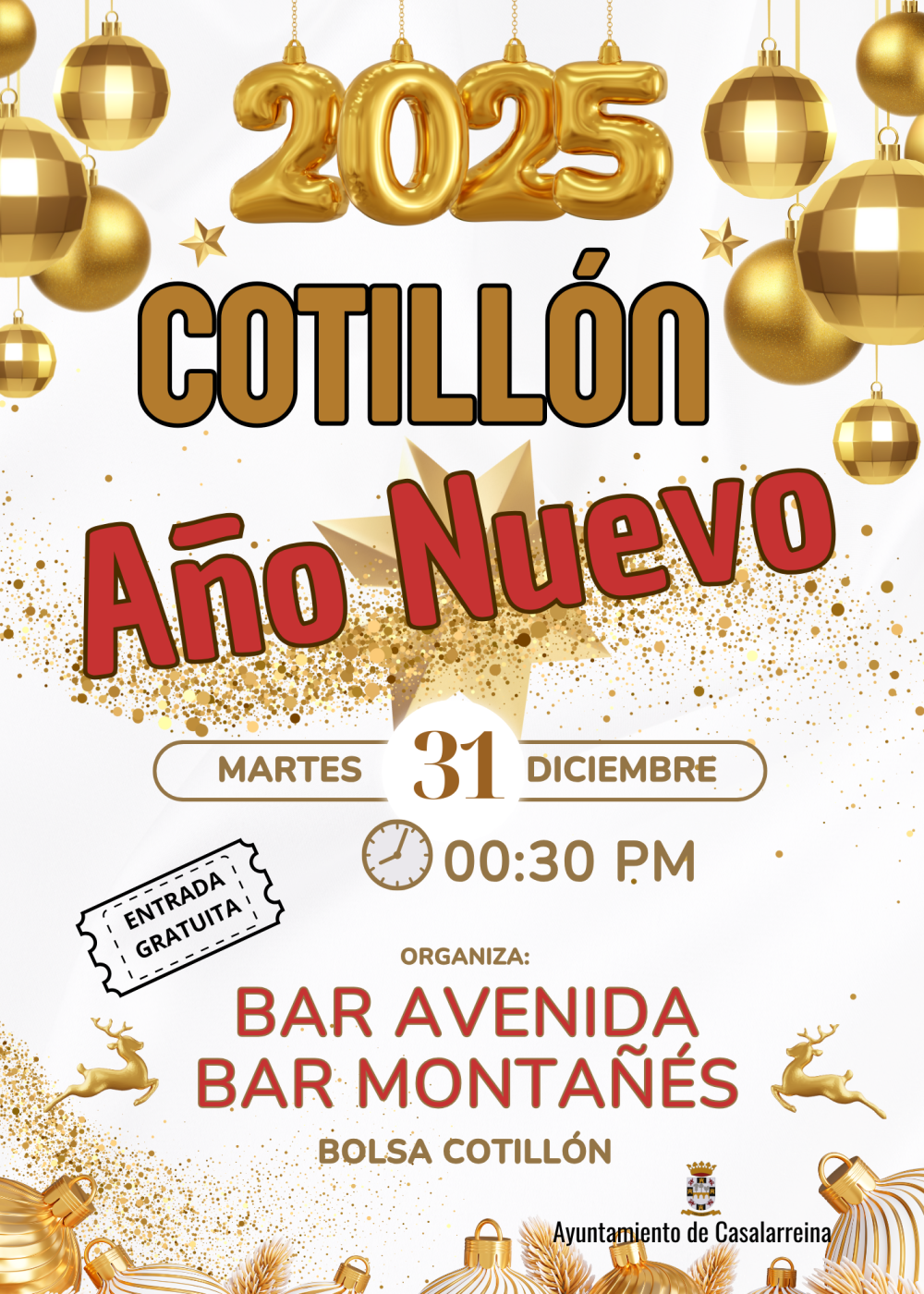 Lee más sobre el artículo COTILLÓN FIN DE AÑO