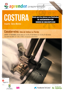 Lee más sobre el artículo Taller COSTURA
