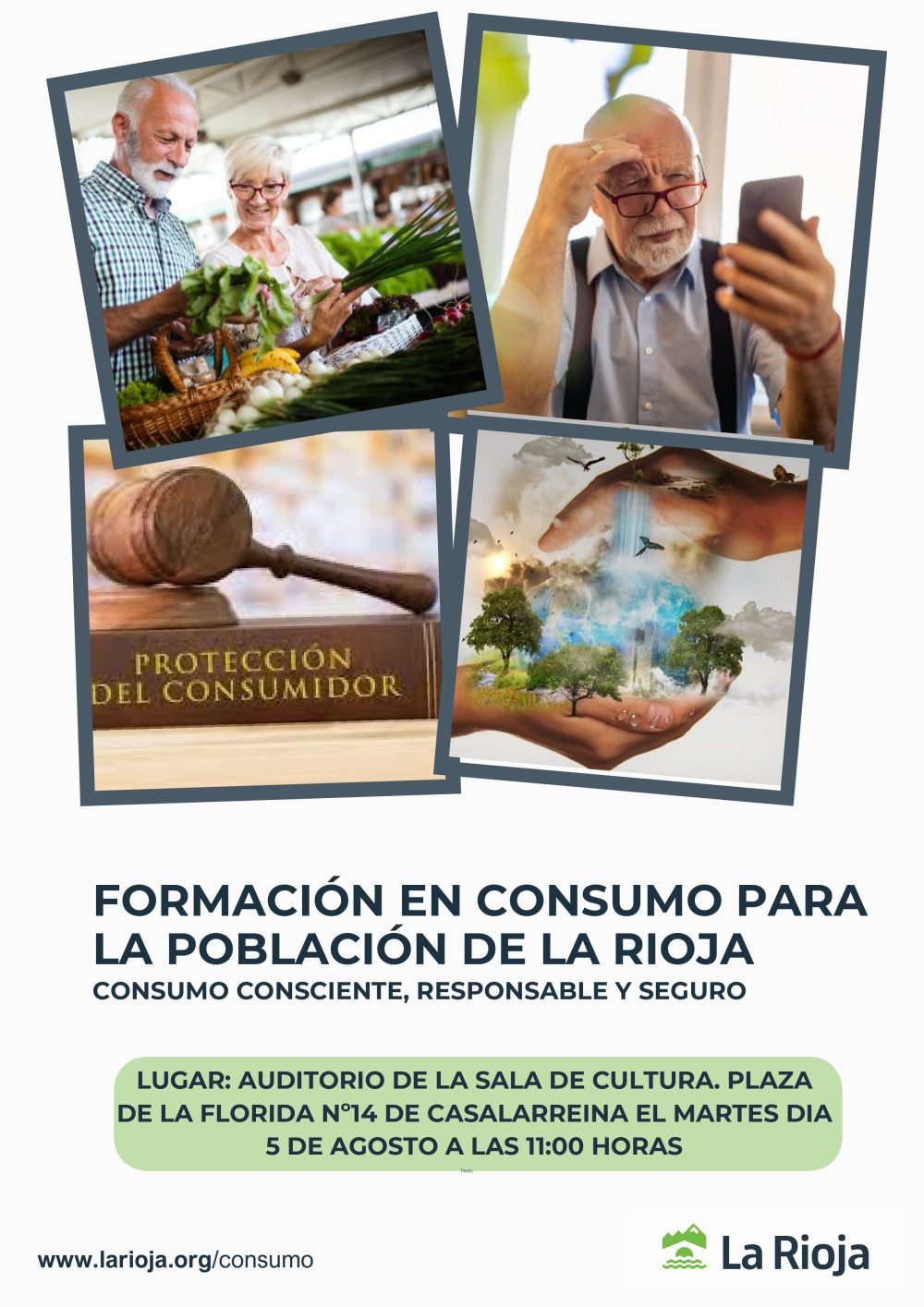 Lee más sobre el artículo CHARLA: CONSUMO CONSCIENTE, RESPONSABLE Y SEGURO