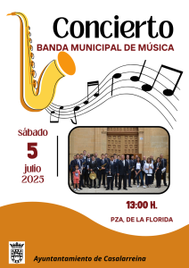 Lee más sobre el artículo CONCIERTO BANDA MUSICA