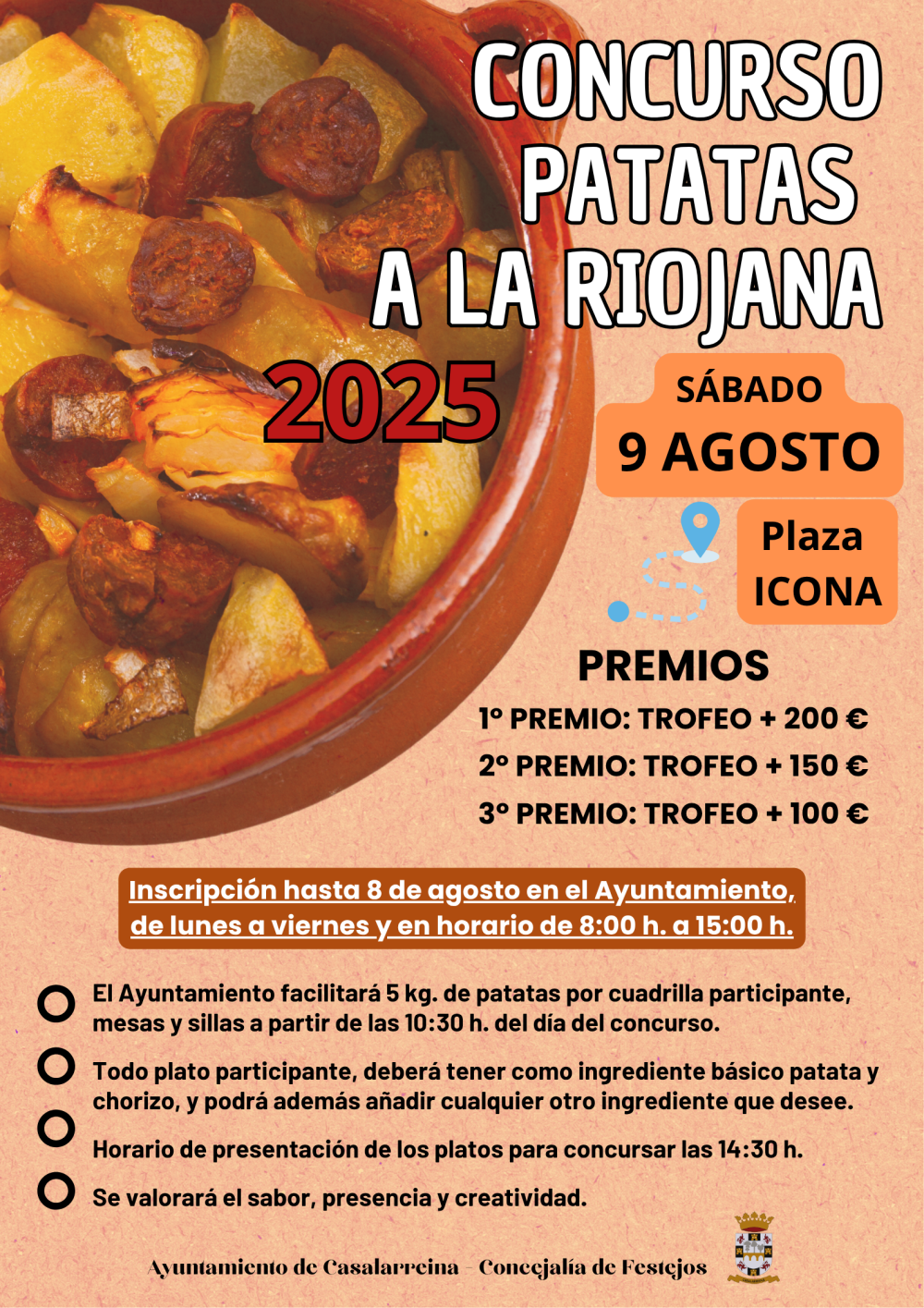 Lee más sobre el artículo CONCURSO PATATAS A LA RIOJANA 2025