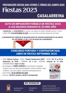 Lee más sobre el artículo IMPOSICIÓN PAÑUELO – PORTADAS PROGRANA FIESTAS 2025