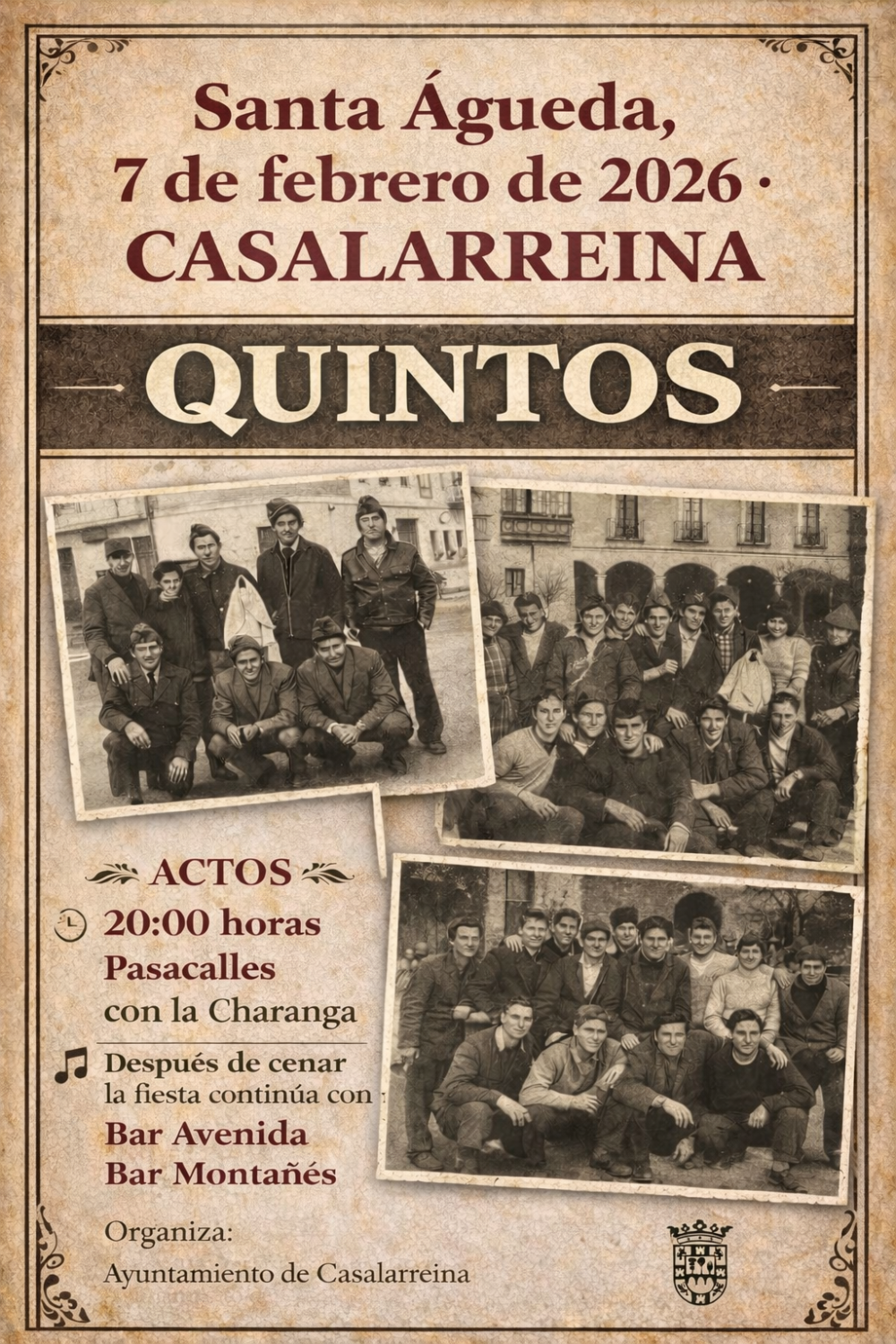 Lee más sobre el artículo QUINTOS «SANTA ÁGUEDA»
