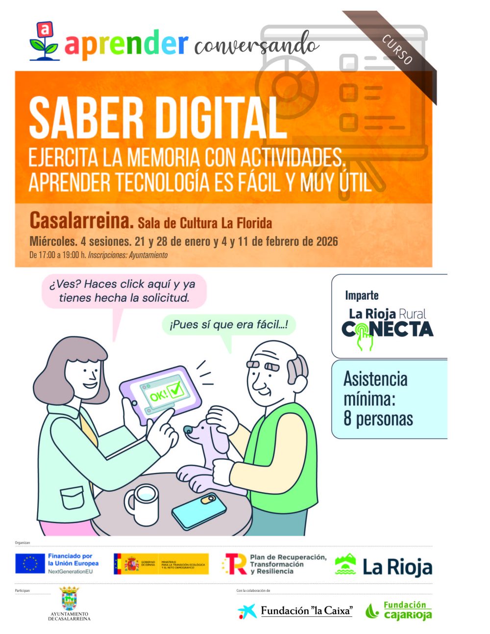 Lee más sobre el artículo CURSO «SABER DIGITAL» EJERCITA LA MEMORIA