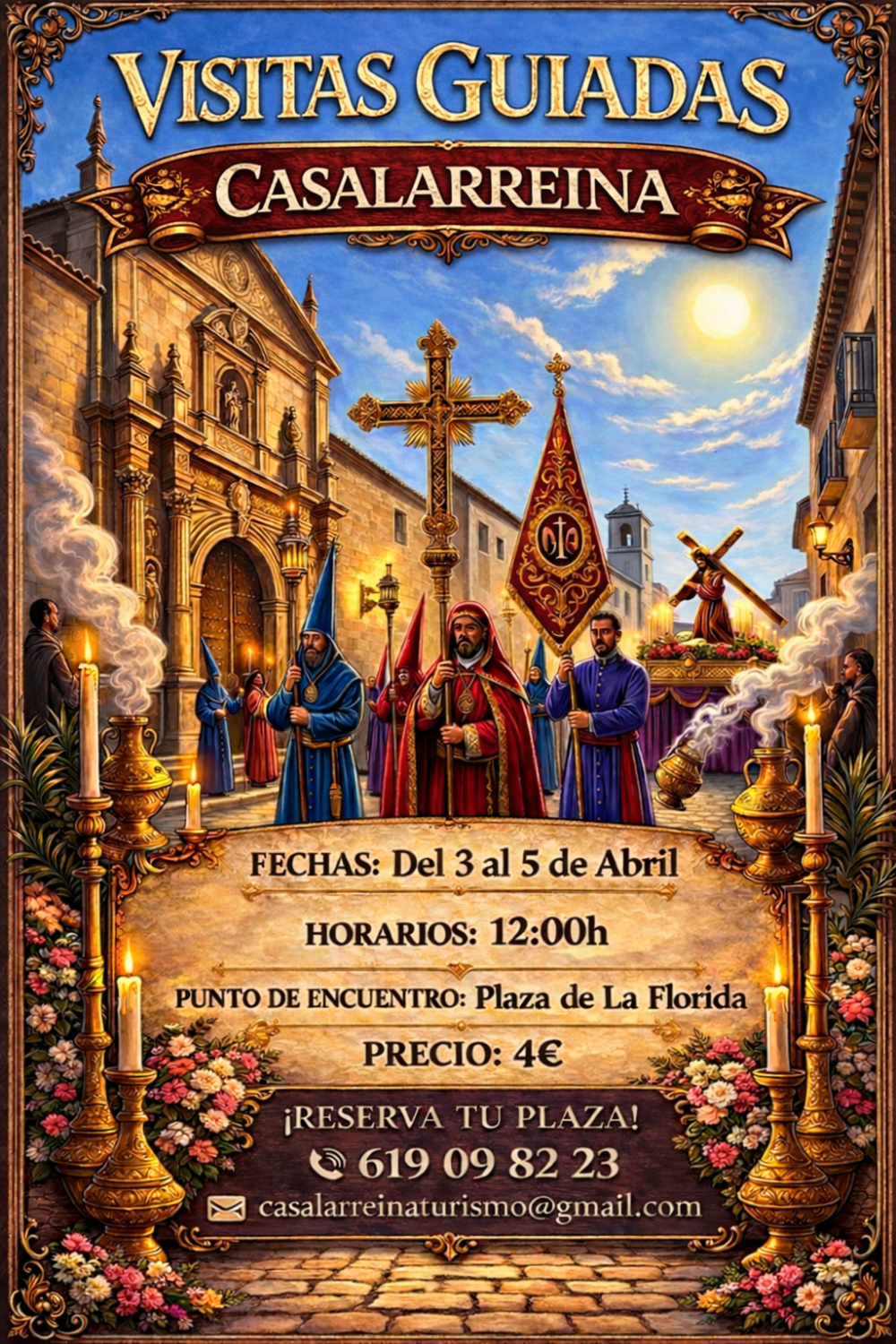 Lee más sobre el artículo VISITAS GUIADA SEMANA SANTA 2026