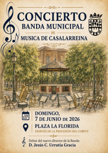 Lee más sobre el artículo CONCIERTO BANDA MUNICIPAL