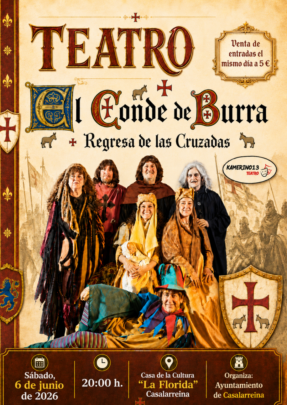 Lee más sobre el artículo TEATRO EN CASALARREINA