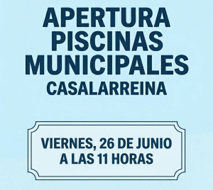 Lee más sobre el artículo APERTURA PISCINAS MUNICIPALES