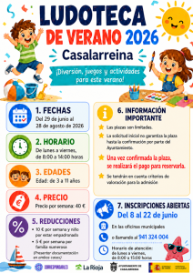 Lee más sobre el artículo LUDOTECA VERANO 2026