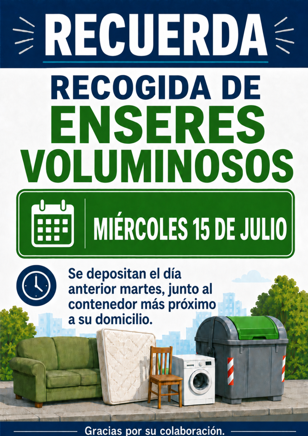 Lee más sobre el artículo RECOGIDA ENSERES