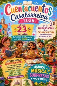 Lee más sobre el artículo CUENTACUENTOS CASALARREINA