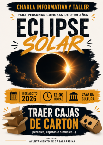 Lee más sobre el artículo CHARLA INFORMATIVA Y TALLER ECLIPSE