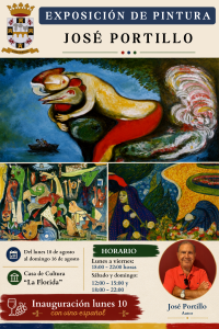 Lee más sobre el artículo EXPOSICION PINTURA «JOSÉ PORTILLO»