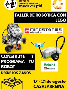 Lee más sobre el artículo TALLER DE ROBÓTICA CON LEGO