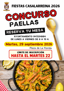 Lee más sobre el artículo CONCURSO DE PAELLAS