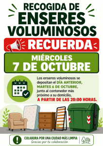 Lee más sobre el artículo ENSERES VOLUMINOSOS